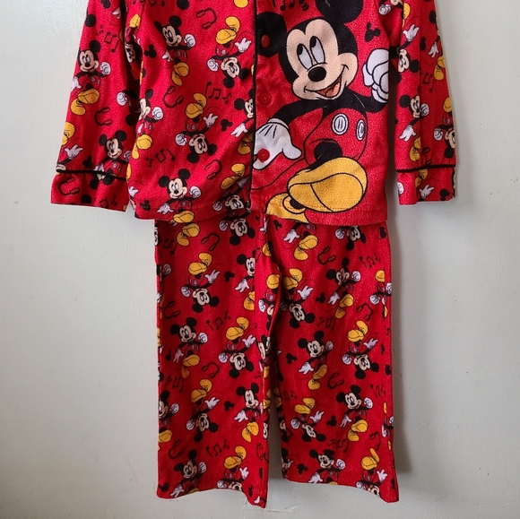 Disney Mickey Pajamas 3t - Picture 2 of 8